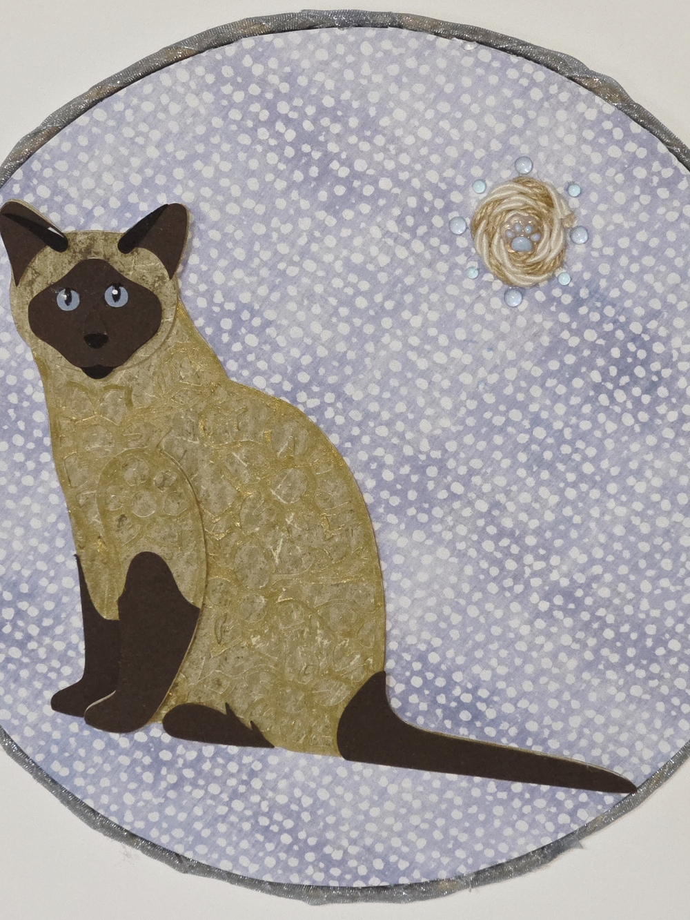 3D Layered SIAMESE Cat Wall Plaque (Includes 50% Donation)
